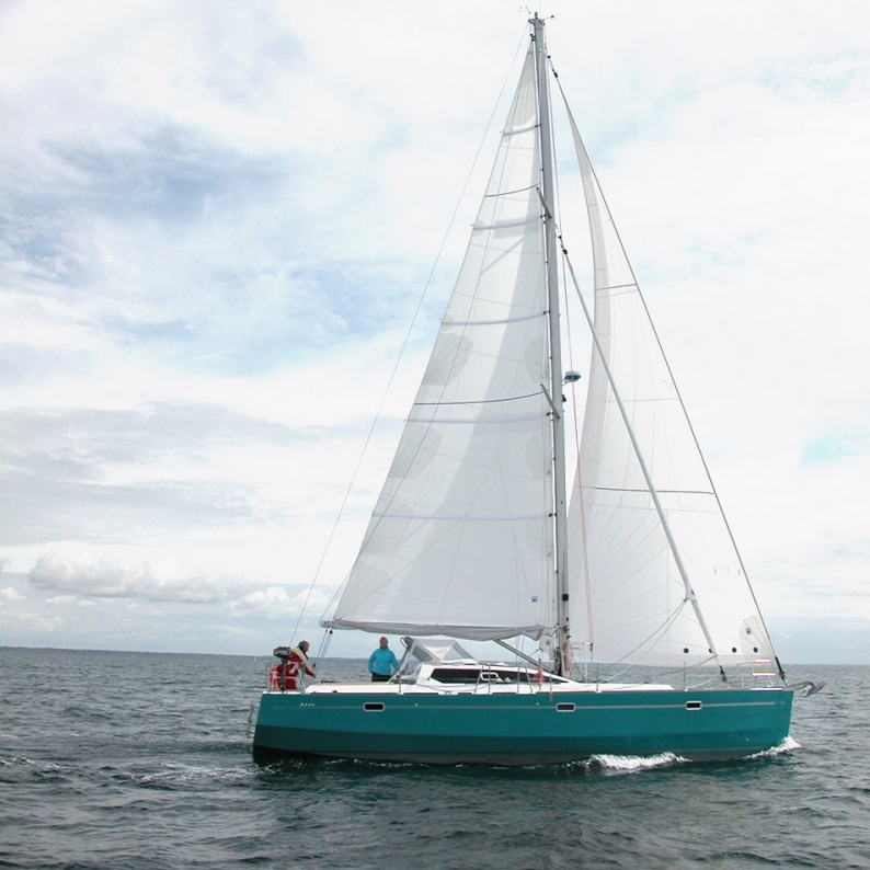 Taud de grand voile, fabriqué sur-mesure